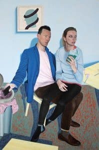 Fragments Of curated by Marine Tanguy---Tristan-Piggott-'A-couple'-oil-on-linen