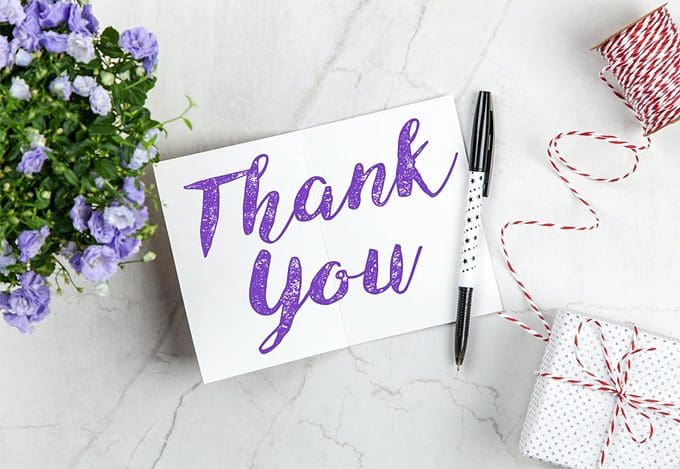 thank you notes