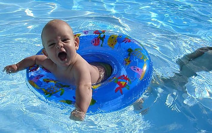 Child-Proof Swimming Pool